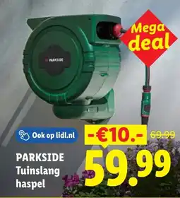 Lidl Parkside Tuinslang haspel aanbieding
