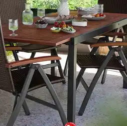 Lidl Livarno Tuintafel Valencia aanbieding