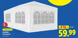Lidl Livarno XL partytent aanbieding