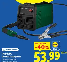 Lidl Parkside Inverter lasapparaat aanbieding