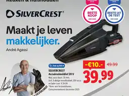 Lidl Silvercrest® accukruimeldief 20 V aanbieding
