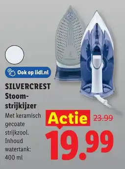 Lidl Silvercrest Stoom- strijkijzer aanbieding
