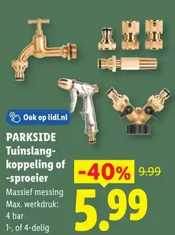 Lidl Parkside Tuinslang- aanbieding
