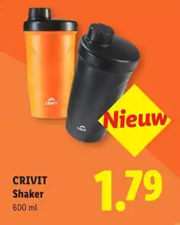 Lidl Crivit shaker aanbieding