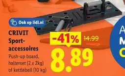 Lidl Crivit sport- accessoires aanbieding