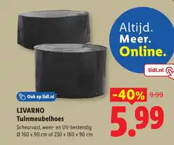 Lidl Livarno Tuinmeubelhoes aanbieding
