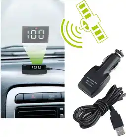 Bol.com Trebs 99742 - Head up Display - Snelheidsmeter projectie op voorruit - 12V aanbieding