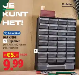Lidl Parksiden Organizer aanbieding