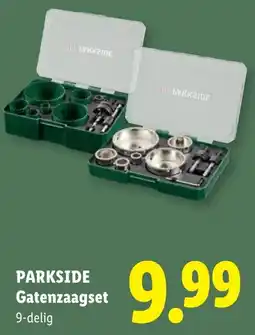 Lidl Parkside Gatenzaagset aanbieding