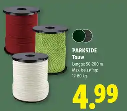 Lidl Parkside Touw aanbieding
