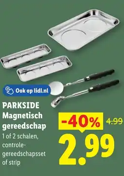 Lidl Parkside Magnetisch gereedschap aanbieding