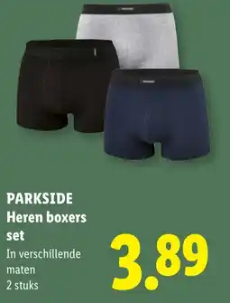 Lidl Heren boxers set aanbieding