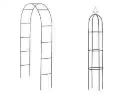 Lidl LIVARNO Rozenboog of planten klimrek aanbieding