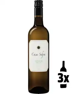Wijnvoordeel 3 flessen Casa Safra Verdejo Probeerpakket aanbieding