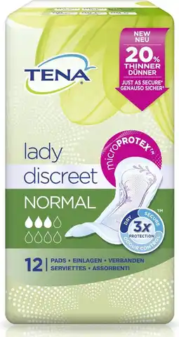 Bol.com Tena Lady discreet normal 12 Stuks aanbieding