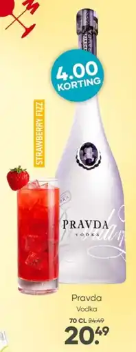Mitra Pravda Vodka aanbieding