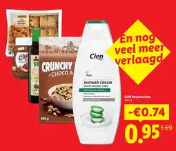 Lidl Cien Douchecrème aanbieding