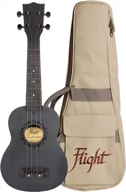 Bol.com Flight: NUS310BB Soprano Ukulele - Blackbird aanbieding