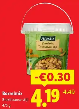 Lidl Borrelmix aanbieding