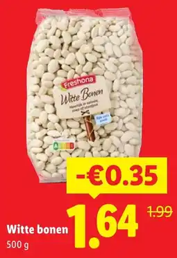 Lidl Witte bonen aanbieding