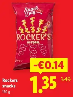 Lidl Rockers snacks aanbieding