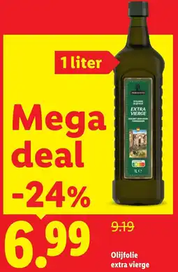 Lidl Olijfolie extra vierge aanbieding