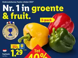 Lidl Paprikamix aanbieding