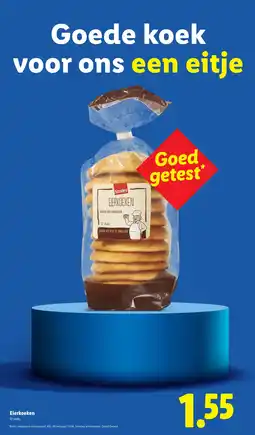 Lidl Eierkoeken aanbieding