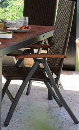 Lidl Livarno 2 verstelbare tuinstoelen Valencia aanbieding