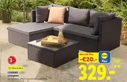 Lidl Livarno Loungeset aanbieding