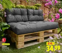 Lidl Livarno Palletkussens aanbieding