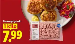 Lidl Gemengd Gehakt aanbieding