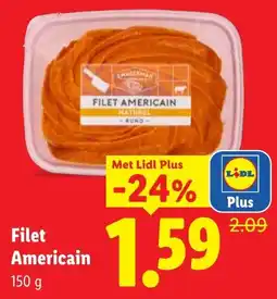 Lidl Filet Americain aanbieding