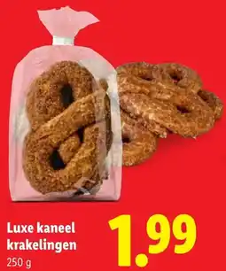 Lidl Luxe Kaneel Krakelingen aanbieding