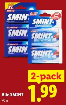 Lidl Alle Smint aanbieding