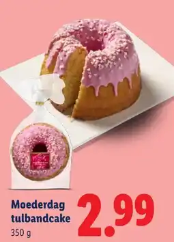 Lidl Moederdag tulbandcake aanbieding