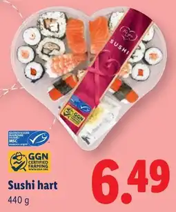 Lidl Sushi Hart aanbieding