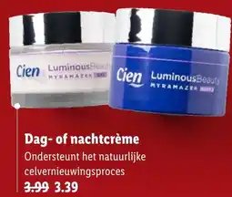 Lidl Dag of Nachtcrème aanbieding