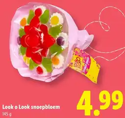 Lidl Look O Look Snoepbloem aanbieding
