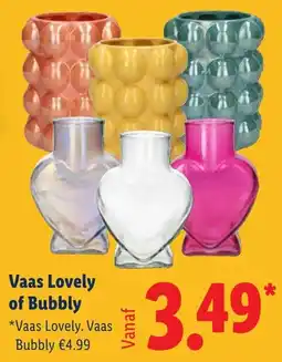Lidl Vaas Lovely of Bubbly aanbieding