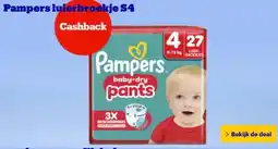Bol.com Pampers luierbroekje S4 aanbieding