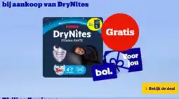 Bol.com bij aankoop van DryNites aanbieding