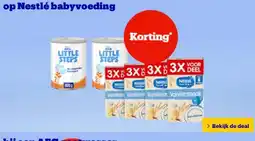 Bol.com op Nestlé babyvoeding aanbieding