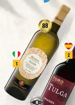 Lidl Fiano Puglia IGP aanbieding