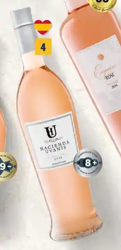 Lidl Hacienda Uvanis Garnacha rosé aanbieding