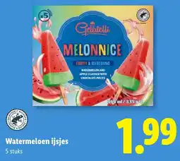 Lidl Watermeloen Ijsjes aanbieding