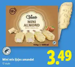 Lidl Mini Mix Ijsjes Amandel aanbieding