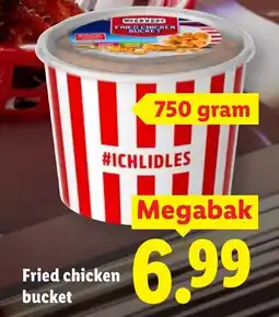 Lidl Fried Chicken Bucket aanbieding