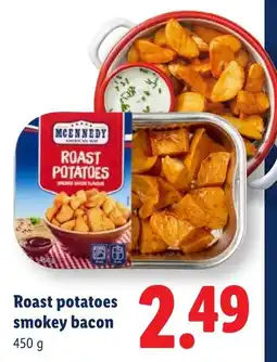 Lidl Roast potatoes smokey bacon aanbieding