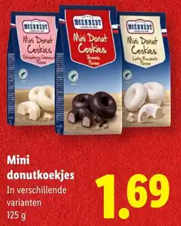 Lidl Mini Donutkoekjes aanbieding